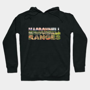 MACDONNEL RANGES - NT sunrise Mount Sonder Hoodie